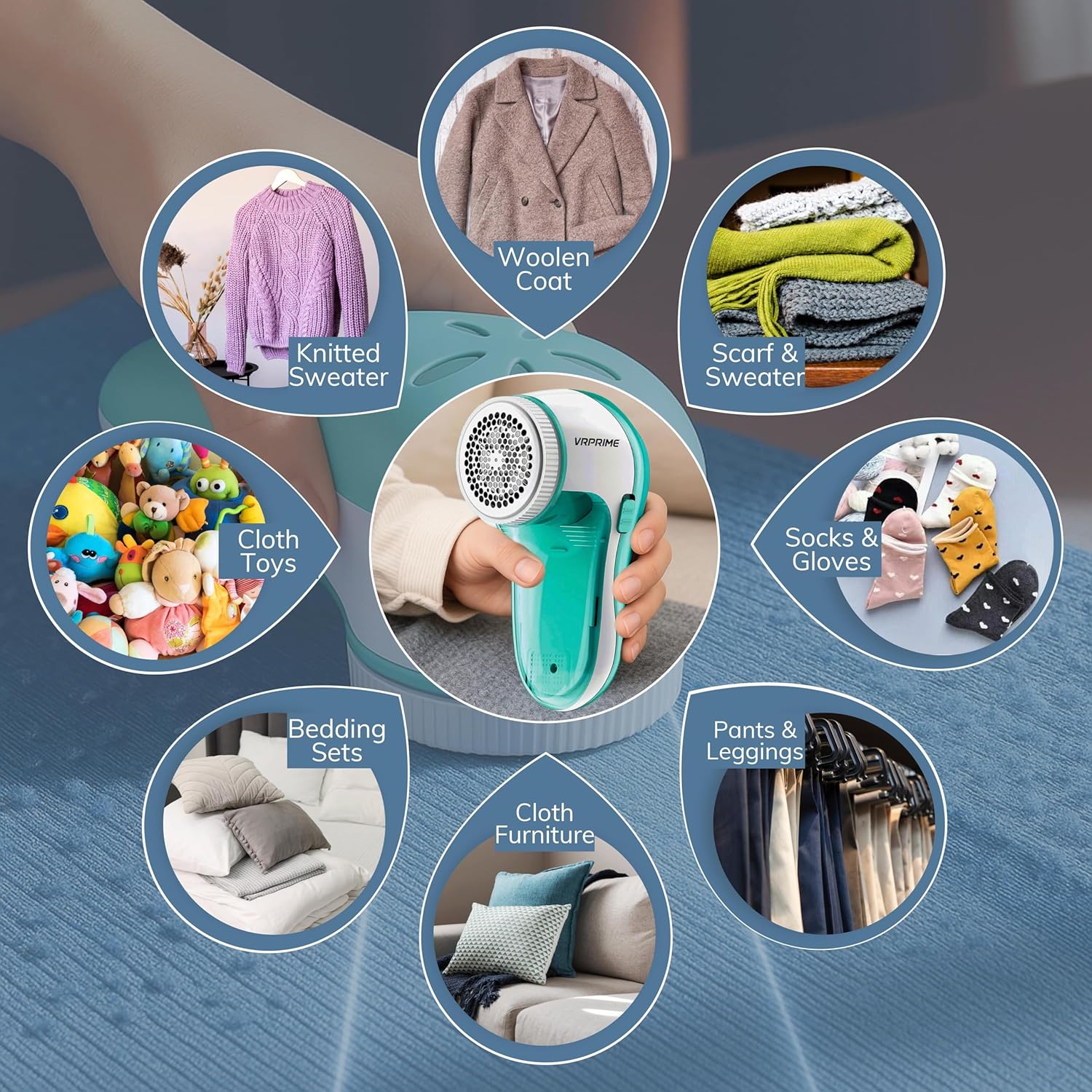 Quick-Clean Lint Shaver